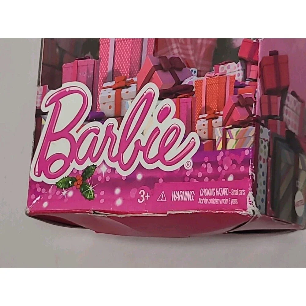 2014 Mattel Barbie Happy Holiday Doll - Christmas Morning CDB27
